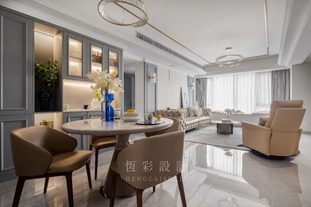 西湖区河滨之城装修，杭州口碑好的装修公司餐厅3.jpg