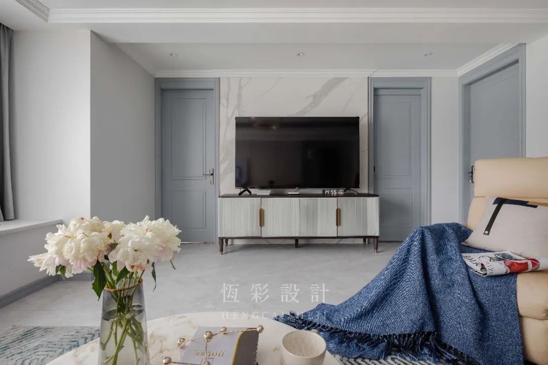 西湖区河滨之城装修，杭州口碑好的装修公司客厅7.jpg